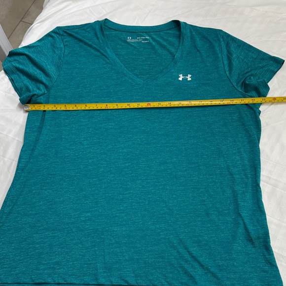 Under Armour 3 pack Women's Short Sleeve Tops - Pink, Teal, Gray - Picture 8 of 10